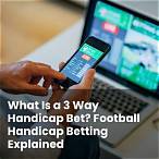 handicap football bet